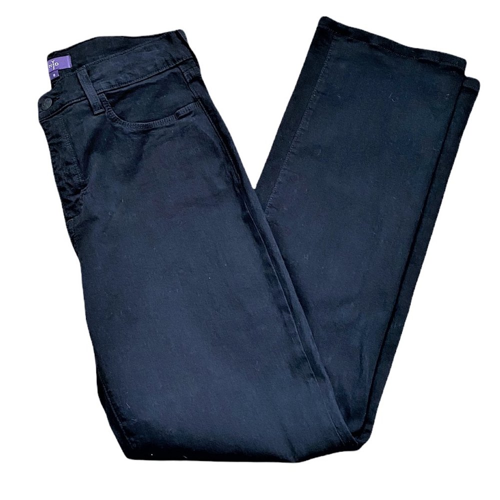 Women’s Not Your Daughters Jeans Size 8 Dark Wash Lift Tuck Straight Mid Rise